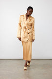 Collectors Club Fluid Double Breated Blazer~