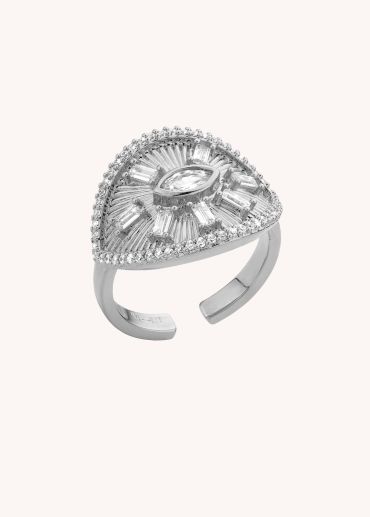 Mya-Bay ring Tilak Argent