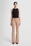 For All Mankind Bootcut Coated Stretch Cafe Crema
