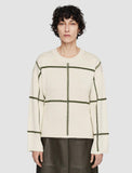 Joseph Crew NK LS Grid Co Silk