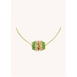 Mya-Bay ketting Green Talisman Or