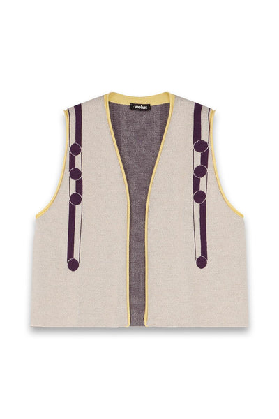 Wolvis Marli Gilet Off White