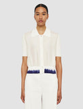 Joseph Cardigan Ss Knit and Woven