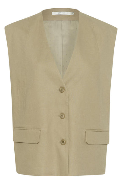 Gestuz GZIzza Linen Waistcoat