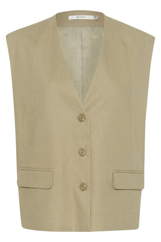 Gestuz GZIzza Linen Waistcoat