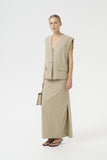 Gestuz GZIzza Linen Waistcoat