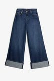 For All Mankind Marie Wide Leg Radar With Wide Cuff