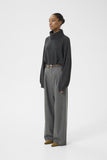 Gestuz Broek GZPaula Melange MW Wide Pants NOOS