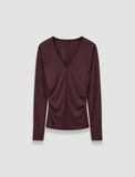 Joseph Trui Top V Nk Ls Wool Jersey