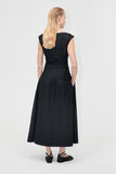 Stine Goya Jurk Sleeveless Boatneck Midi Dress