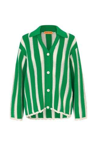 Stine Goya Cardigan Knit Collar Cardigan