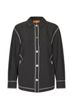 Stine Goya Blouse Circular Cut Out Adjustable Shirt