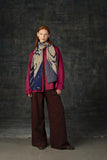 Wolvis Sjaal Aurata Maxi Indigo