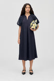 Stine Goya Jurk Balloon Sleeve Midi Dress