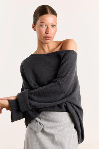 Studio Clique Trui Basic Boat Neck Jumper