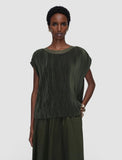 Joseph Top Cedre Top Pleated Satin