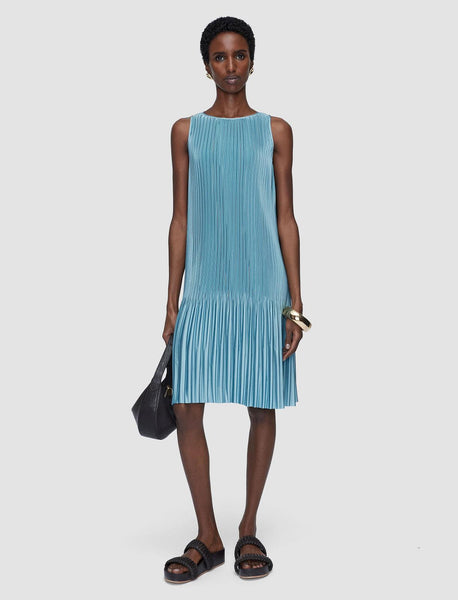 Joseph Jurk Rida Dres Pleated Satin