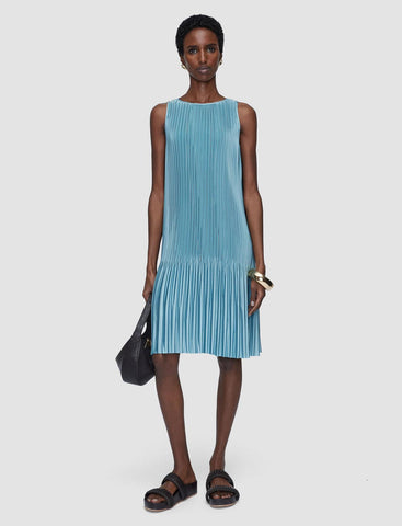 Joseph Jurk Rida Dres Pleated Satin