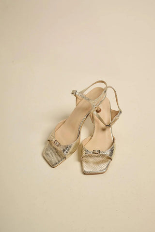 March23 Sandaal Barcelona Low Heel