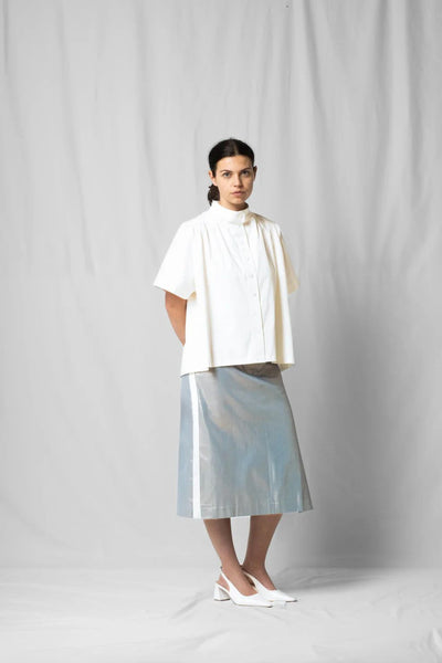 Stef Series Rok Asil Skirt Shiny Denim