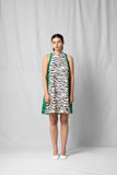Stef Series Jurk Benny Dress White Zebra