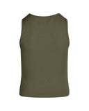 La Rouge Top Lisa Singlet Army Green