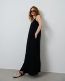 La Rouge Jurk Lone Strap Dress Black