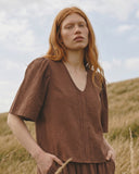 La Rouge Blouse Sienna Short Sleeve