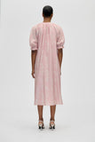 Stine Goya Jurk Flat Tencel, Front Placket Long Dress