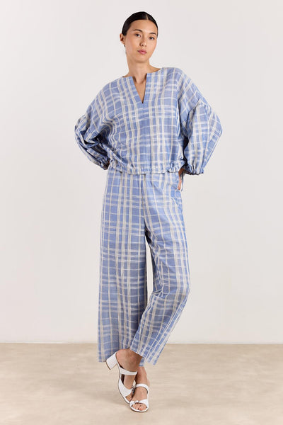 Studio Clique Blouse Cropped Blouse with Drawstrings