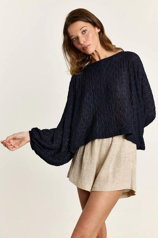 Studio Clique Blouse Rosetta boxy blouse with wide sleeves