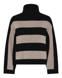 La Rouge Trui Julie Striped Knit