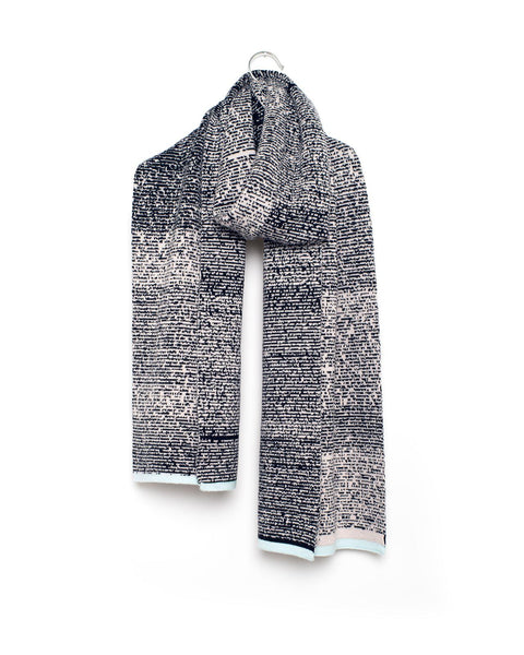 Wolvis Sjaal Apostrophe Maxi Black