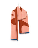 Wolvis Sjaal Semicolon Maxi Peach