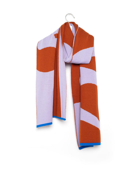Wolvis Sjaal Semicolon Maxi Lilac