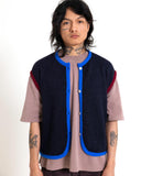 Wolvis Gilet Ellipsis Indigo
