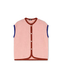 Wolvis Gilet Ellipsis Peach