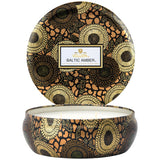 Voluspa Japonica 3 Wick Tin CDL Baltic Amber